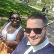 Couple looking 